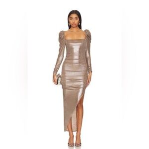 Astr the label metallic dress !